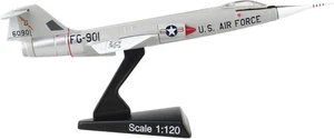 Postage Stamp F-104 Starfighter Fighter Wing Plane Die Cast Metal Daron 22043 - Picture 1 of 4