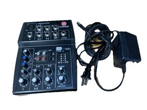 Harbinger L502 5-Channel Mixer with XLR Mic Preamp Power Cord Included - Picture 1 of 3