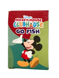Disney Mickey Mouse Clubhouse MINI Playing Cards 2.5" x 1.75" Go Fish Game - Picture 1 of 1