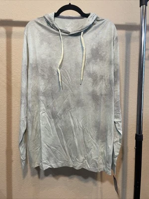 Sudadera con capucha ligera de manga larga verde George para hombre talla grande (42-44) nueva con etiquetas Foto 1 de 3