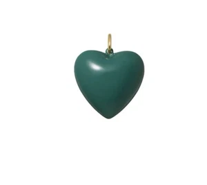 Roxanne Assoulin The Big Puffy Heart Charm In Forest - Picture 1 of 9