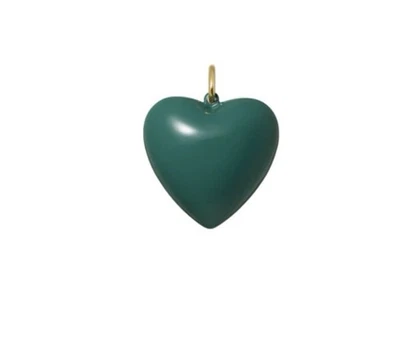 Roxanne Assoulin The Big Puffy Heart Charm In Forest - Image 1 of 4