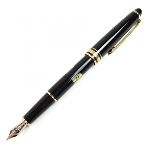 Montblanc Meisterstuck Classic Fountain Pen 14K EF Nib White Star - Picture 1 of 12