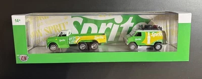 M2 MACHINES ‘70 CHEVY C60 TRUCK CUSTOM & ‘71 CHEVY G10 VAN 4X4 AUTO HAULERS - Image 1 of 2