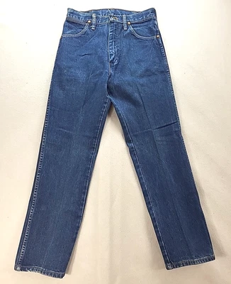 Vtg Wranglers Womens Jeans Sz 9/34 [hemmed 29] Cowboy Cut High Rise Made in USA - Image 1 of 4