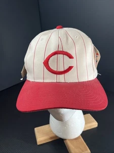 Vtg American Needle Cincinnati Reds Snapback Hat Embroidered Cap Baseball - Picture 1 of 8