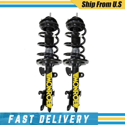 Monroe 2x puntal completo delantero izquierdo y derecho y muelle helicoidal para Acura MDX ZDX Foto 1 de 4