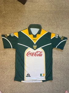 ONEILLS GAA GALEIC MEN TOP JERSEY SHIRT COCA COLA VINTAGE LARGE Authentic - Picture 1 of 7