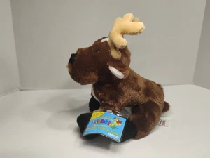 Ganz Webkinz Reindeer Plush Stuffed Animal Toy Virtual Pet Sealed Code HM137 New - Picture 1 of 9