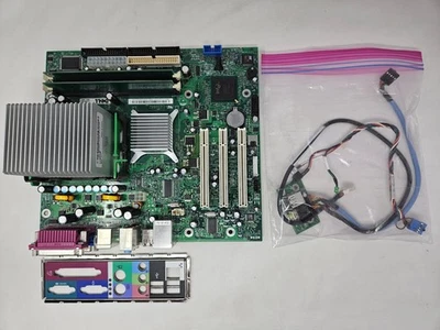 DELL 0WF887 Motherboard  w/ Intel Celeron 2.8GHz, 512 MB Memory - Image 1 of 4