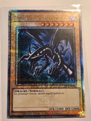 RED-EYES BLACK DRAGON●Quarter Century Secret Rare●TN23●GERMAN●NM●E112 - Image 1 of 2