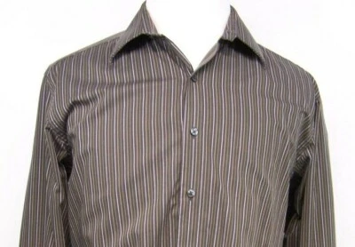 Concepts by ClaiborneCasual Shirt Mens Size 17 Button Up Long Sleeve Green - Image 1 of 4