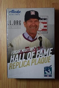 ⚾️ Edgar Martinez Mariners 2019 Limited Edition Hall Of Fame Replica Plaque - Picture 1 of 2