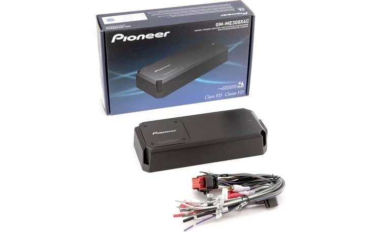 NEW Pioneer GM-ME300X4C Compact 4-Channel Marine/Car Amplifier, 75W RMS x 4 - Image 1 of 3