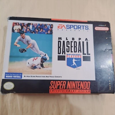 Nintendo SNES MLBPA Baseball - Image 1 of 4