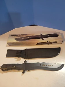 Frost Cutlery Subdued Advance Bowie 12 Inch Knife With Sheath - Picture 1 of 3