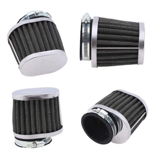 4 Air Intake Filter Pod Cleaner 49/50/51mm Washable For Honda Motorcycle - Picture 1 of 7