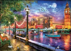 Educa London bei Sonnenuntergang 2000 Teile Puzzle - Bild 1 von 2