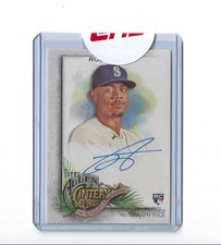 2022 Topps Allen & Ginter Julio Rodriguez RC Auto FA-JR On Card Rookie Autograph