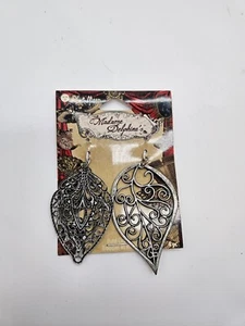 Madame Delphine's Metal Leaf Charms - Ornate, Craft, Bookmark, Decorative - Picture 1 of 4