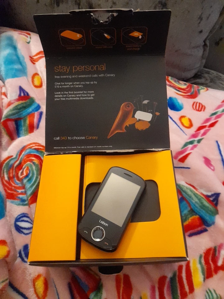 ZTE Orange Lisbon G-X670 - Black Smartphone small mobile phone - Image 1 of 1