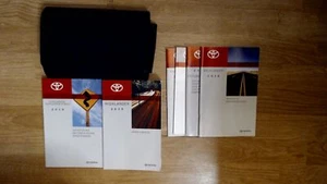 2016 Toyota Highlander Owners Manual Set W/Case & Navigation - Picture 1 of 1