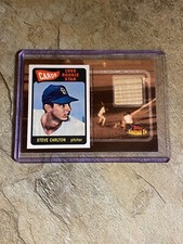 2001 Topps American Pie Steve Carlton Game Used Bat Relic