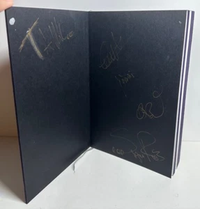 SIGUR ROS: BAND HANDSIGNIERTES NORDAMERIKA TOUR HERBST 2016 JOURNAL NOTIZBUCH - Bild 1 von 8