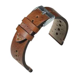 Eulux Cavallo Watch Strap (483) - 3 Colors - 20 mm, 22 mm - Replacement Band - Picture 1 of 5