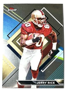 2023 Topps Composite Finest Jerry Rice #237 San Francisco 49ers Salón de la fama - Imagen 1 de 2