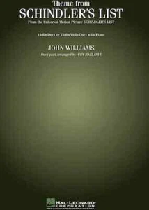 Theme from Schindler's List - for Violin Duet (or Violin and Viola) and Piano - Picture 1 of 1