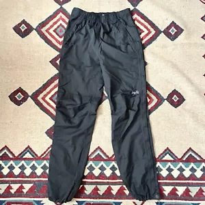 REI Co-Op Peak 2.5L Full Zip Waterproof Rain Hiking Pants Mens Small Tall Black - Picture 1 of 13