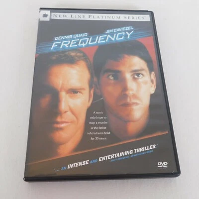 Frequency New Line Platinum Series DVD 2000 PG13 Dennis Quaid Jim Caviezel Foto 1 de 4