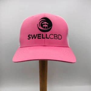 TRUCKER HAT Swell CBD Snap Back Pink White Black Summer Beach Women’s California - Picture 1 of 9
