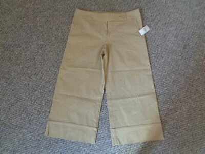 全新带标签 BCX 女式青少年米色人造丝/尼龙短裤 9 码 — 第 1/3 张图片