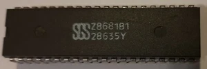SGS Z8681 Z8 Romless Z8671 40 pin dip - Picture 1 of 1