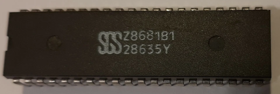 SGS Z8681 Z8 Romless Z8671 40 pin dip - Image 1 of 1