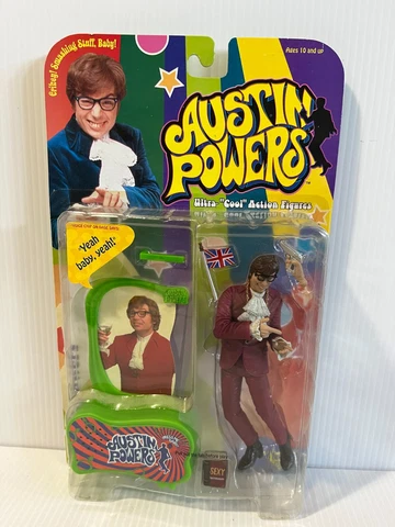 Austin Powers Series 1 Austin Powers Talking Action Figure NEW Cover