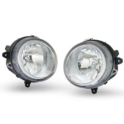 2007-2017 Jeep Patriot 2007-2010 Compass Chrome Headlights lamp Replacement Pair - Image 1 of 4