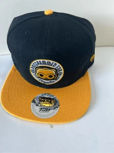 Star Wars NWT Funko C3PO Smugglers Bounty SnapBack Hat Black & Yellow - Picture 1 of 7