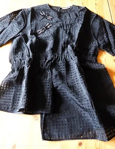 H&M - Edle Bluse- Schwarz - Gr.S/M - A-symestrisch - NEU - Anschauen lohnt - Bild 1 von 10