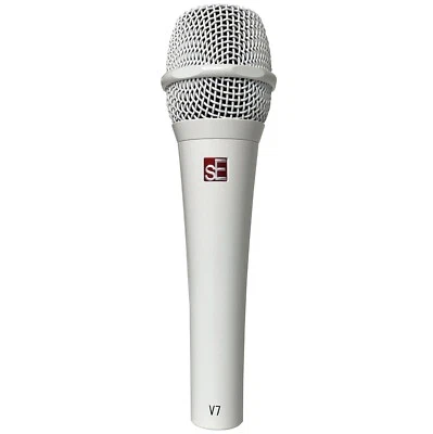sE Electronics V7 White Supercardioid Dynamic Microphone | Premium Vocal Mic - Image 1 of 4
