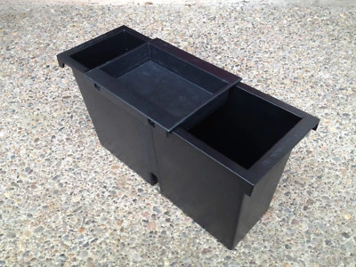 Caja de almacenamiento bandeja de inserción de contenedor de consola central Toyota Tundra Sequoia 2007-2013 fabricante de equipos originales Foto 1 de 4