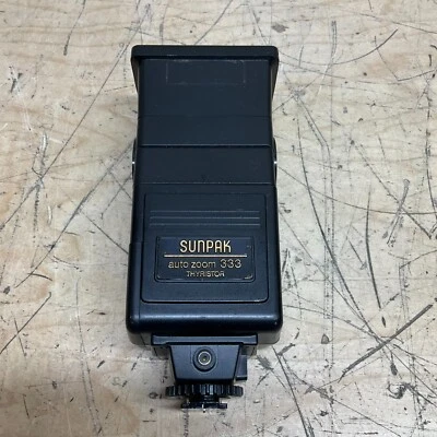 vintage SUNPAK auto zoom 333 Thyristor shoe mount - Image 1 of 4