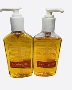 Paquete de 2 Neutrogena Sin Aceite Acné Lavado 6 oz NUEVO Lote - Imagen 1 de 1