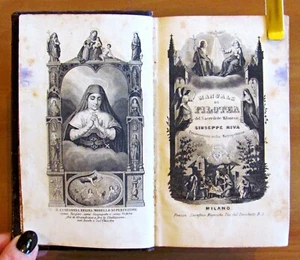 Riva G. Sacerdote - MANUALE DI FILOTEA - Ed. Serafino Majocchi, 1874 - RARO* - Picture 1 of 12