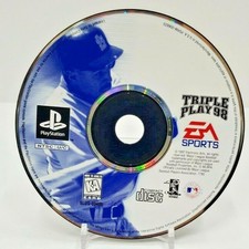 Triple Play 98 Playstation PS1 Game Disc