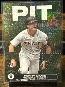 2024 Topps Series 2 Henry Davis RC City To City #CTC-25 Pirates - Picture 1 of 3