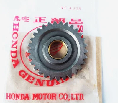 Engranaje de arranque en ralentí Honda CB100 CB125T SL100 SL125 XL100 XL125 TL125 29TNos Foto 1 de 4