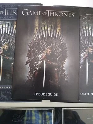 Game of Thrones  DVD Set Season 1 *open box* & Season  2 *sealed* - Image 1 of 4